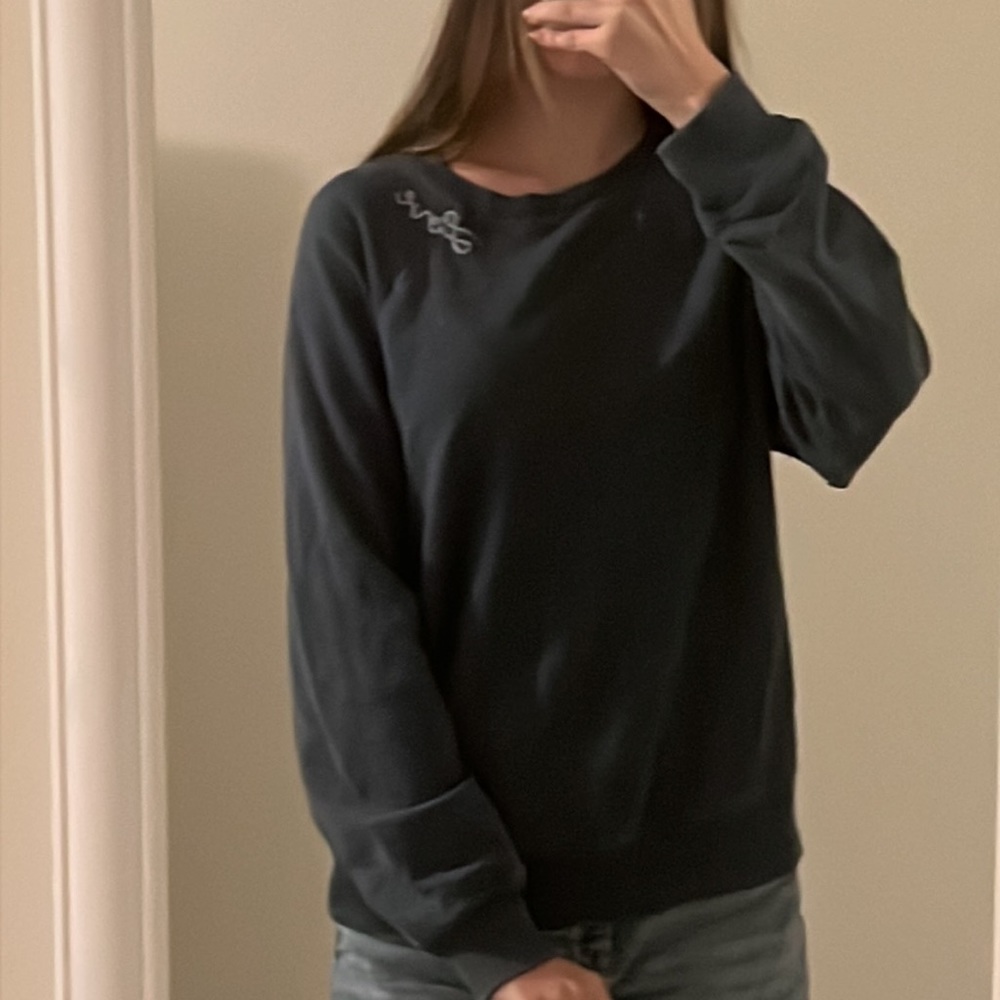Small blue sweater